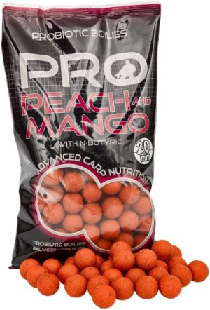 Boilies STARBAITS Probiotic Peach & Mango 800gr