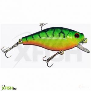 Frenetický vobler Pounder | Dĺžka: 6,5 cm, Hĺbka ponoru: 0-1,2 m, Farba: žltá / zelená, Hmotnosť: 6 g