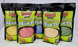 Method a kŕmne micro pelety 0,2mm 1kg červená