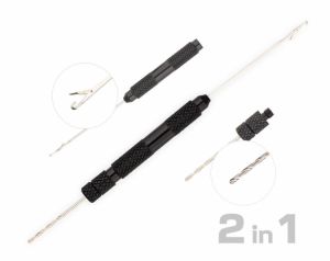 ZFISH Jehla a vrtáček Baiting tool 2v1