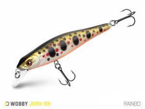 Wobler Delphin WOBBY JERK-SH Rainbo