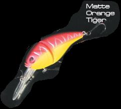 Profi Bass V Storm Crank Matt Orange Tiger Awa-Shima Lures 6cm